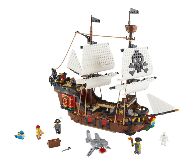 LEGO Outlet Creator 3 w 1 31109 Statek piracki 3 w 1 - 1555186 - zdjęcie 9